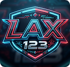 Lax123 logo